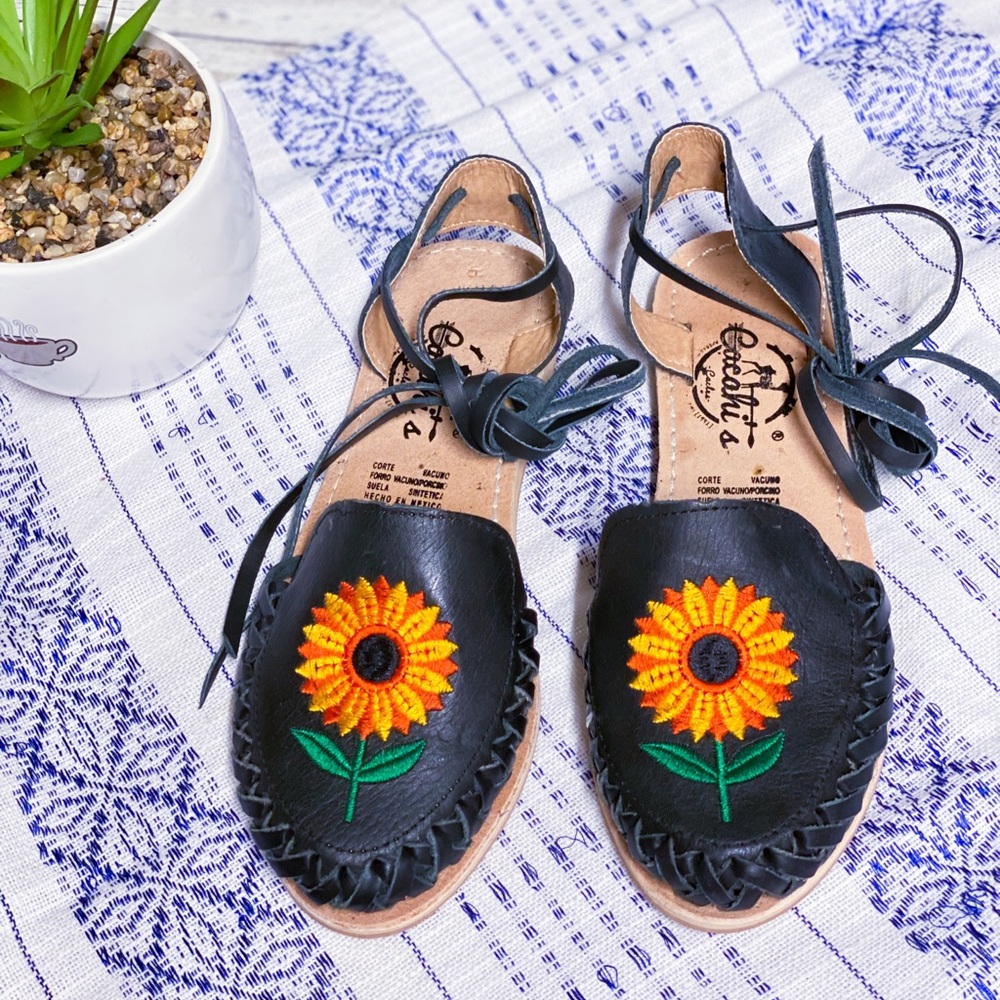 Lace up Mexican Sandals, huaraches